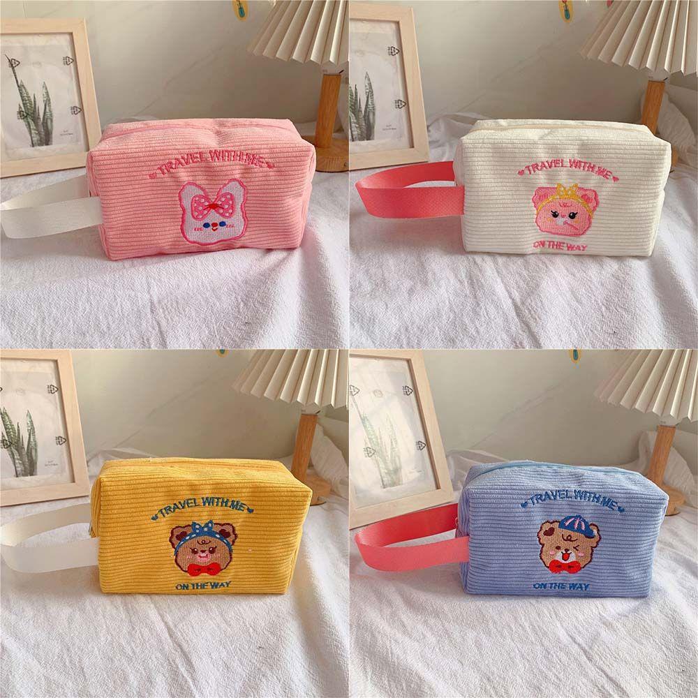 Túi Đựng Mỹ Phẩm Du Lịch Họa Tiết Hoạt Hình Xinh Xắn Dành Cho Nữ