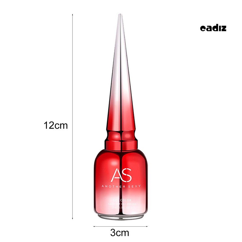 Gel Sơn Móng Tay 15ml Tạo Hiệu Ứng Pha Lê Trong Suốt Mịn Màng Cho Nữ