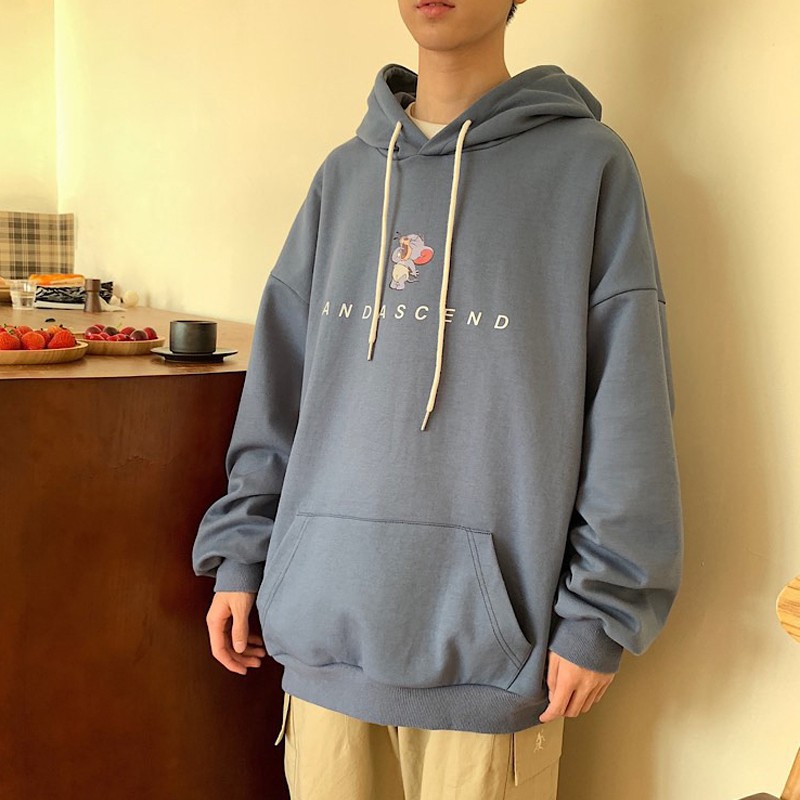 Áo Hoodie Dáng Rộng Thoải Mái Phong Cách Hàn Quốc 2020 Cho Nam | BigBuy360 - bigbuy360.vn