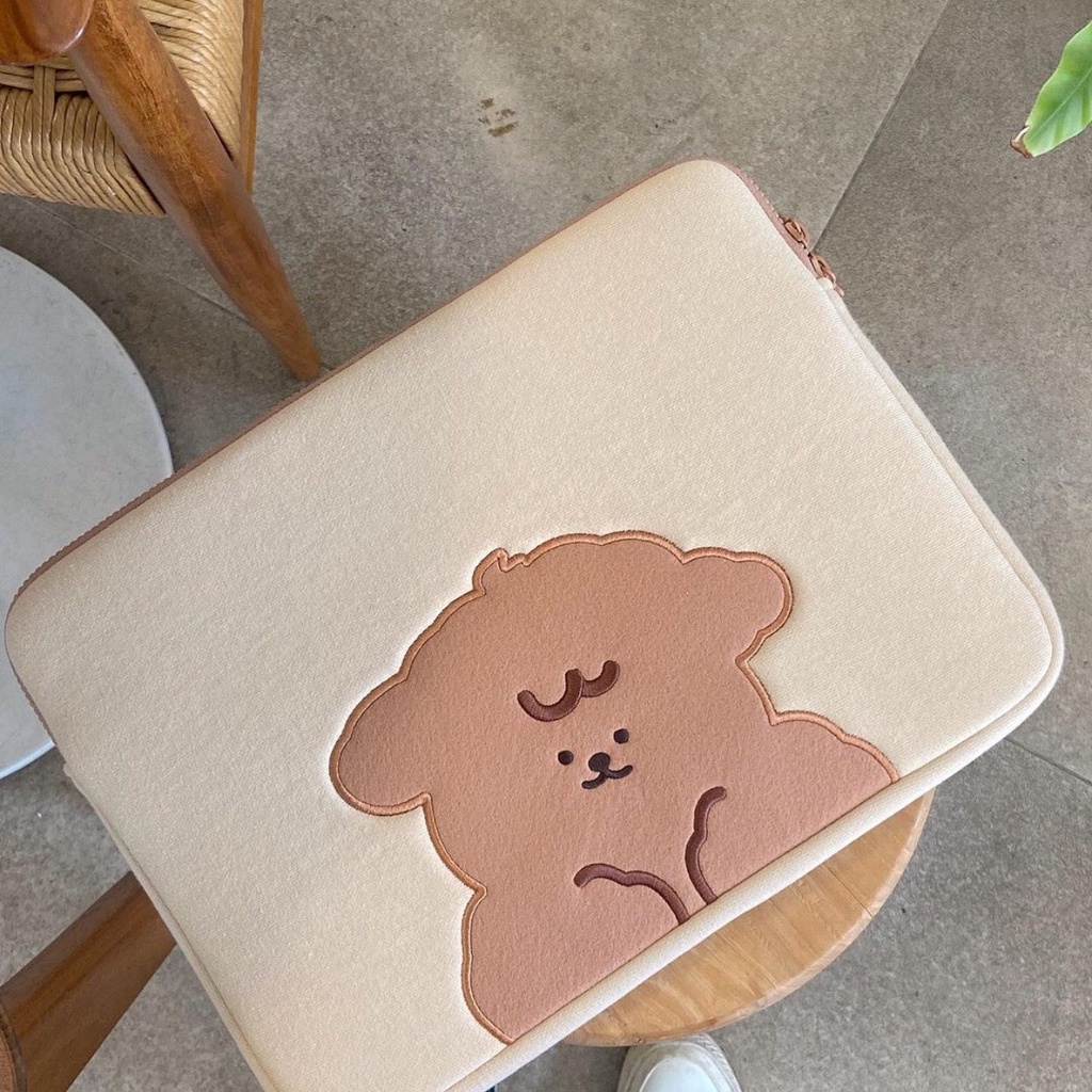 Túi đựng Laptop kích thước 15 13.3 13 12 11 10.5 10.2 inch phong cách Hàn Quốc dễ thương xinh xắn