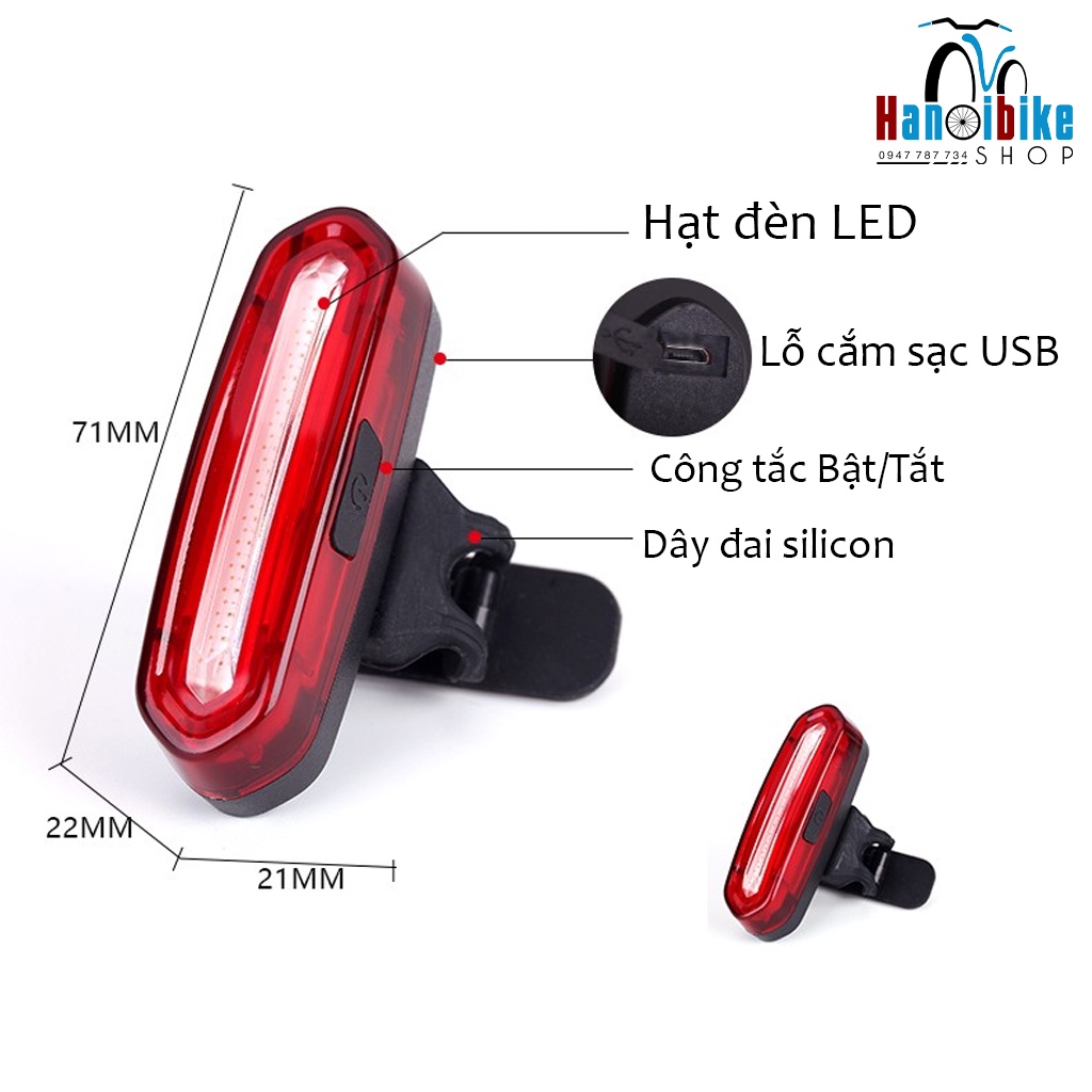 Đèn hậu cảnh báo nháy cảnh sát 3 màu AQY 096