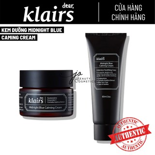 Kem dưỡng Klairs✨PHỤC HỒI - LÀM DỊU DA✨Midnight Blue Calming Cream 30ml & 60ml