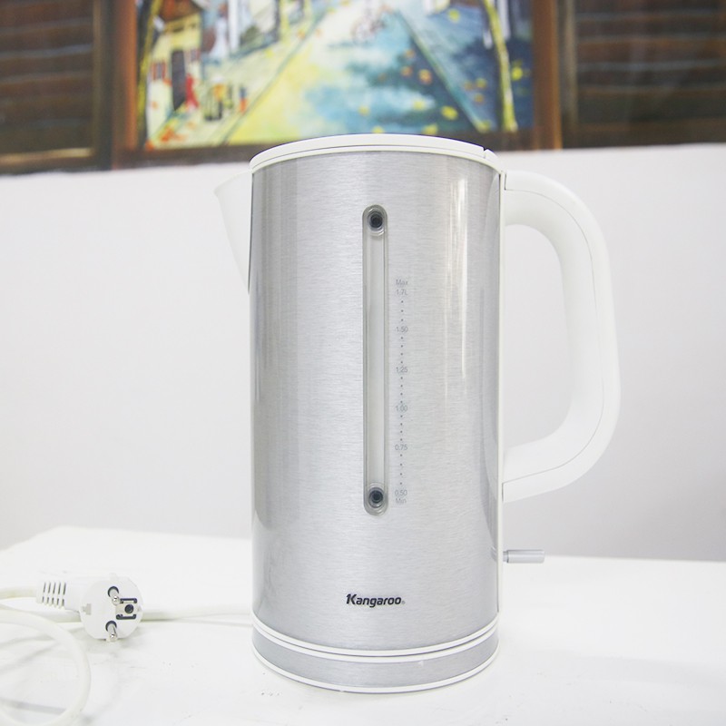 Ấm siêu tốc 1,7L Kangaroo KG347 - Hàng chính hãng - Bảo hành 12 tháng