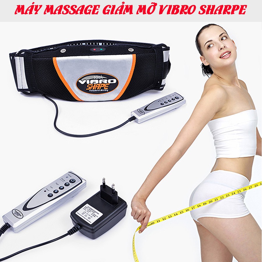 Đai Massage VIBRO SHAPE Rung Nóng, Giảm Mỡ Bụng Và Toàn Thân Hiệu Quả - Bảo Hành 3 Tháng! MUA NGAY KẺO LỠ