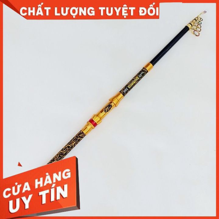 [Siêu Khỏe] Cần Rút SHIMANO Màu Vàng Hoa Siêu Chất Lượng Đủ Size