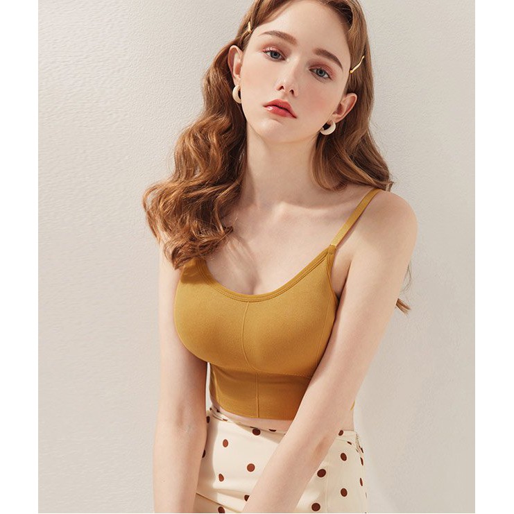 Áo bra thun nâng ngực dây một mảnh nữ Air Space 2010105003 | BigBuy360 - bigbuy360.vn