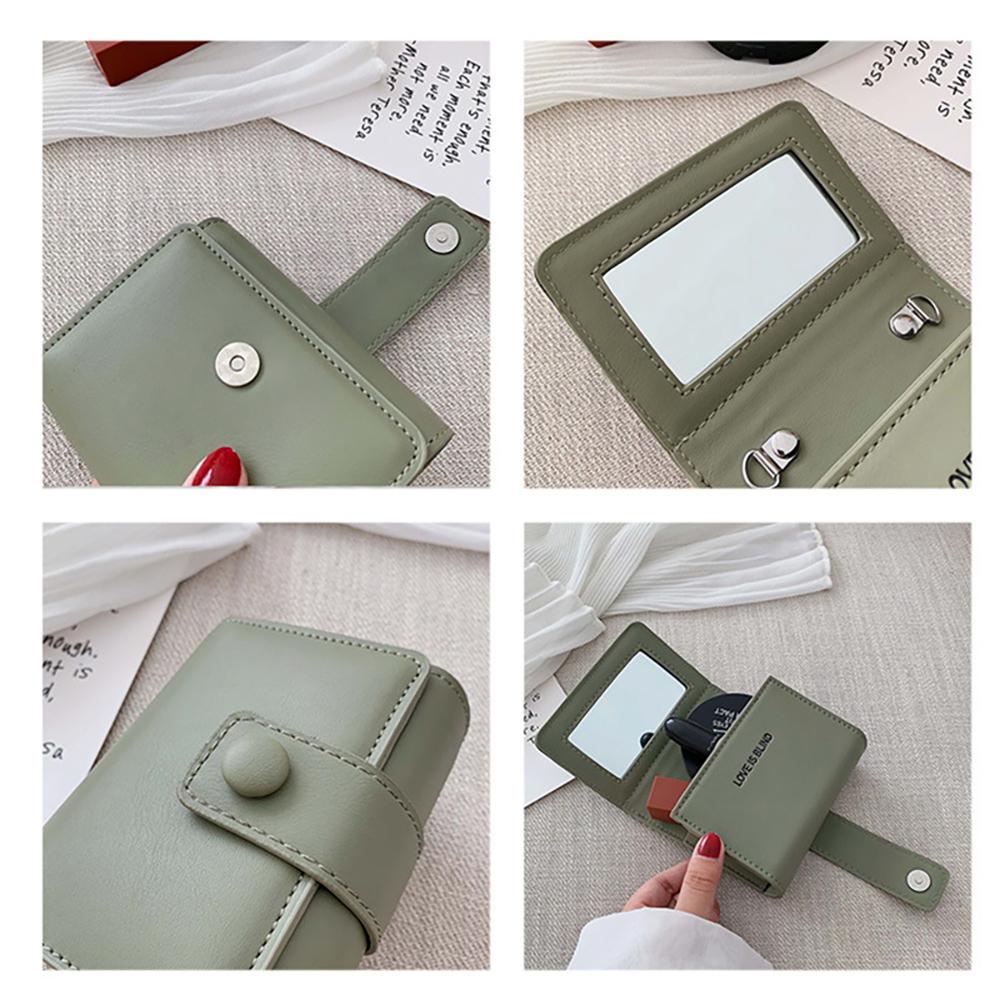 Túi Đựng Mỹ Phẩm Du Lịch Chống Thấm Nước Kèm Gương Soi Tiện Dụng