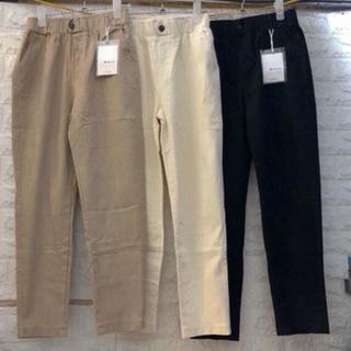 Quần baggy chất liệu kaki dày dặn