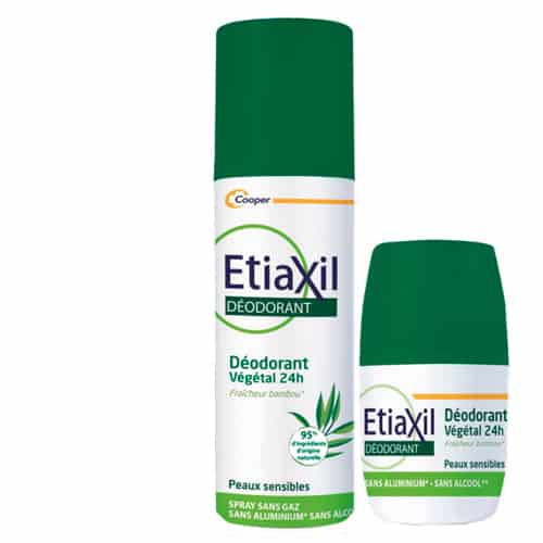 Xịt + Lăn Khử Mùi Ngăn Mồ Hôi Chuyên Biệt Etiaxil 48h Xanh Lá