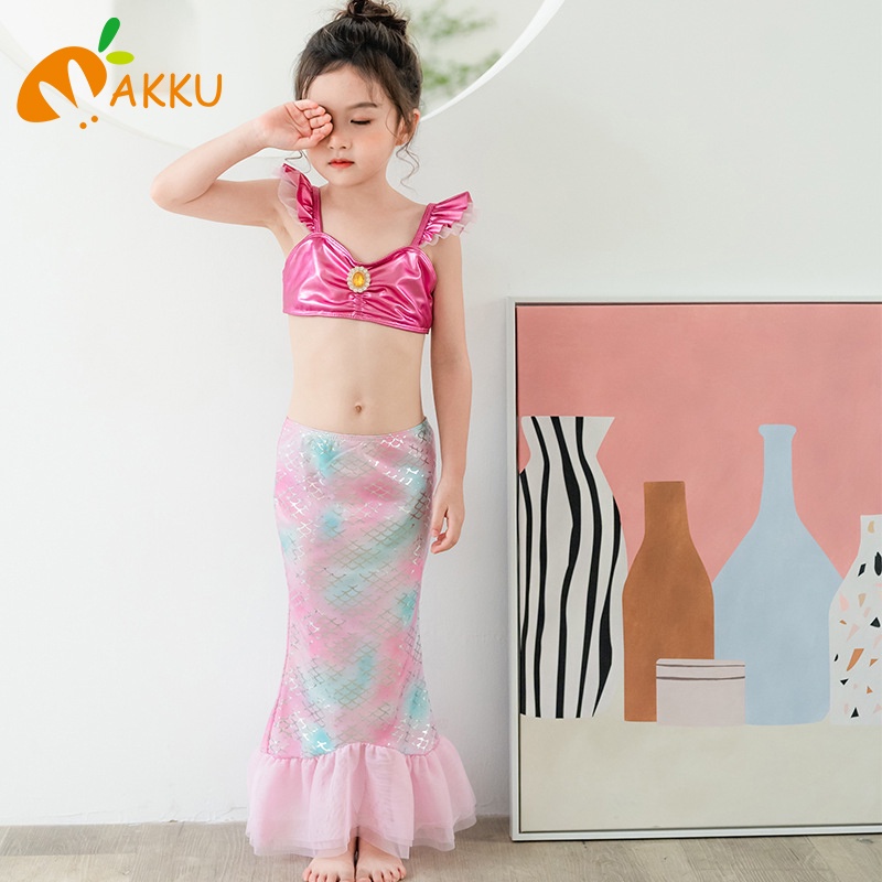 Bộ Đồ Bơi Hóa Trang Nàng Tiên Cá Cho Bé Gái