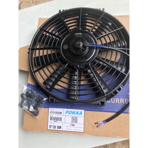 Quạt két nước 12v & 24v, công suất lớn