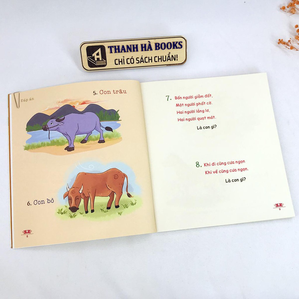 Sách - Câu đố và trò chơi dân gian bằng tranh cho bé tập đọc - Thanh Hà Books