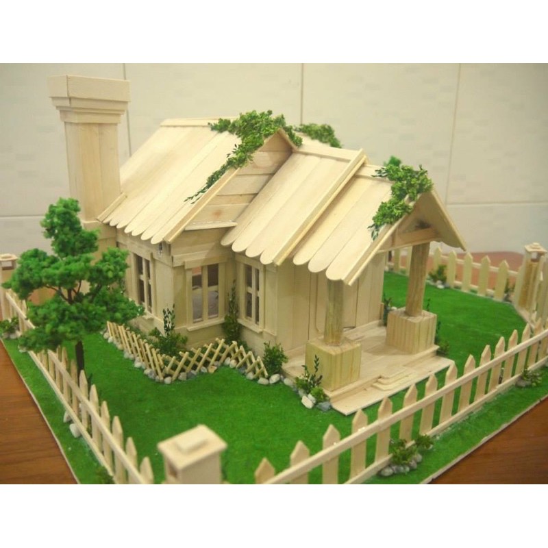 Thảm cỏ dùng trong mô hình tiểu cảnh, sa bàn, mô hình nhà que gỗ