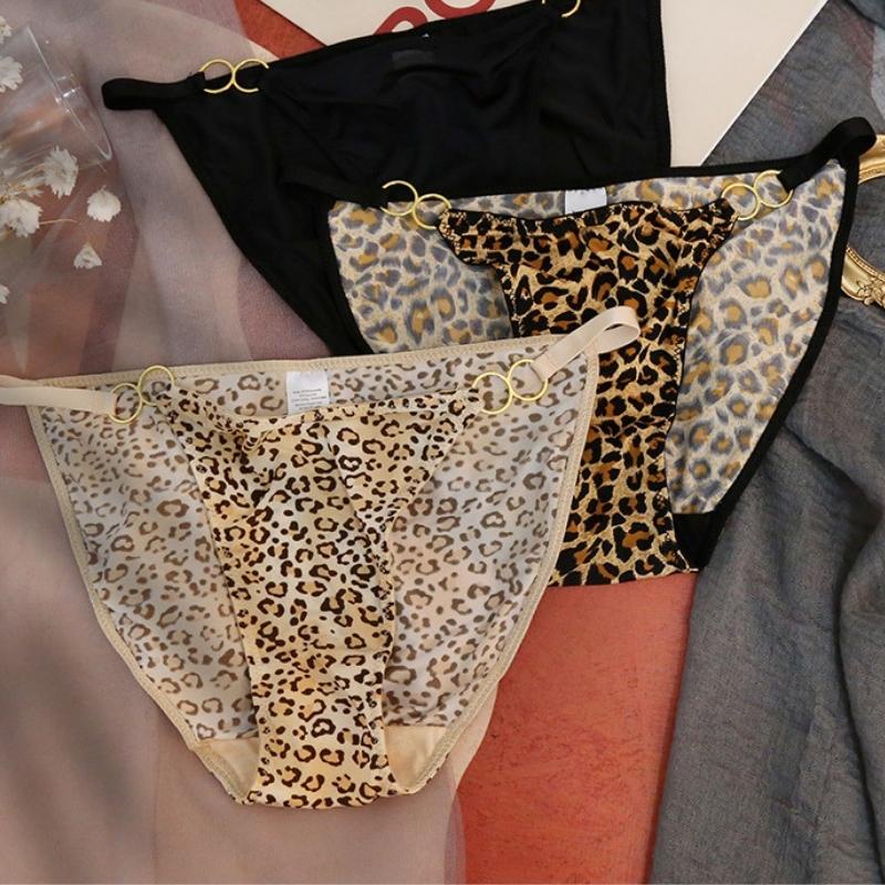 Quần Lót Nữ Da Beo Sexy Quyến Rũ SU Official, Quần Chíp Ren Gợi Cảm Nâng Mông S136