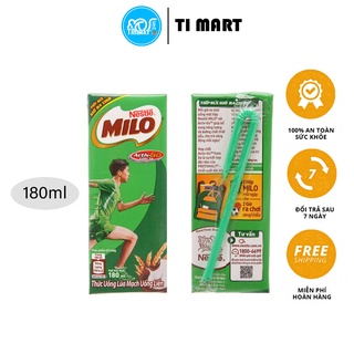 [TI MART] Thùng 48 hộp thức uống lúa mạch Milo Active Go 180ml