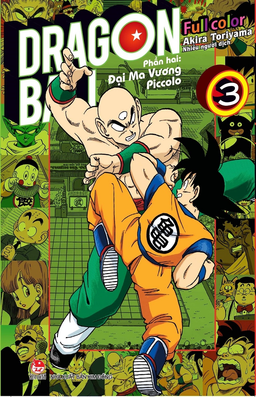 Sách Dragon Ball Full Color - Phần Hai: Đại Ma Vương Piccolo - Tập 3 - Tặng Kèm Standee PVC