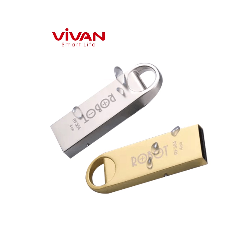 USB Thiết bị lưu trữ VIVAN 16GB/32GB RF316/RF332 Flash Drive kim loại siêu nhẹ kết nối nhanh l HÀNG CHÍNH HÃNG