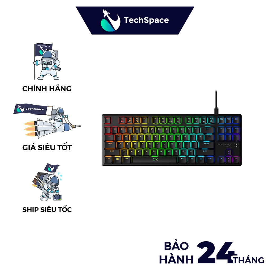 Bàn phím cơ HyperX Alloy Origins Core RGB (Hàng chính hãng) -Bảo hành 24 tháng