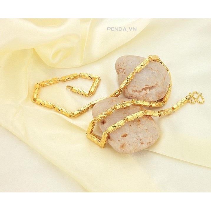 Dây chuyền nam mạ vàng 18k Titan phong cách hàn quốc