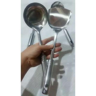 Combo vá + sạn inox size lớn - hàng siêu thị