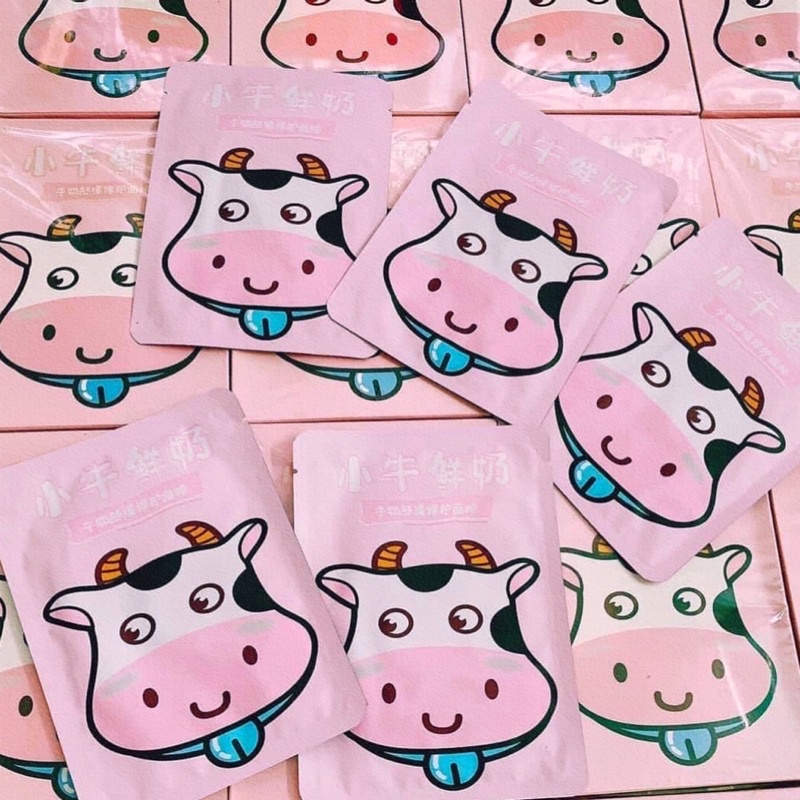 CAO CẤP Mặt Nạ Sữa Bò Sữa QISE MILK Trắng Da Thu Nhỏ Lỗ Chân Lông Dưỡng Ẩm Chống Lão Hoá Mask Giấy BIOAQUA IMAGES