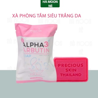 Xà phòng tắm alpha arbutin 3 plus thái lan - trắng da body 80 gram