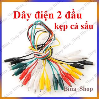 Dây Kẹp Cá Sấu 2 Đầu 45CM