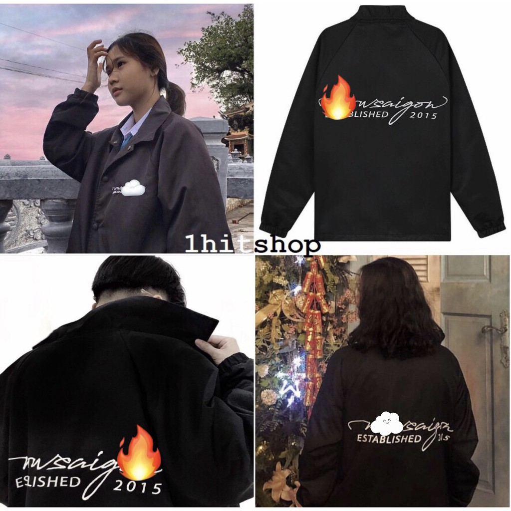 Áo Khoác NOW SAI.GON. 03 Ulzzang Unisex 1hitshop | BigBuy360 - bigbuy360.vn