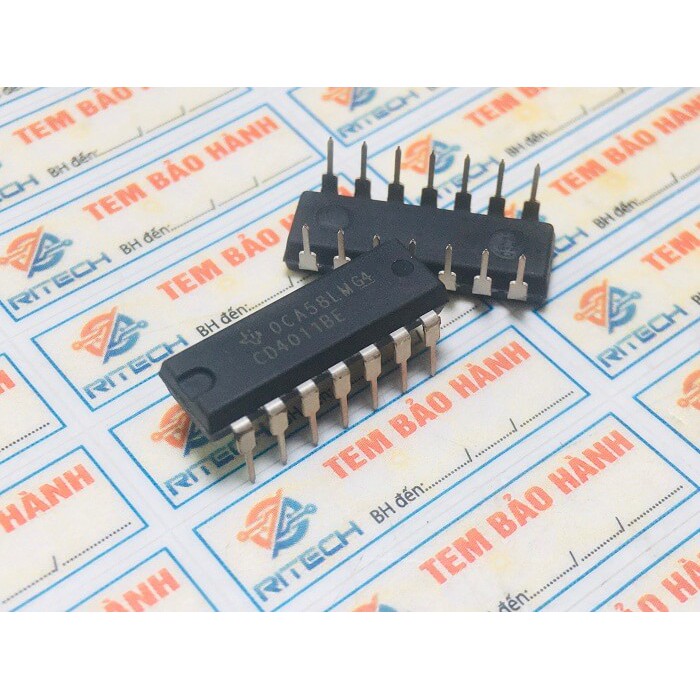 Combo 7 chiếc CD4011BE IC Chuyên Dụng DIP-14 hàng nhập khẩu