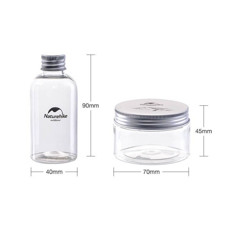 Bộ Hũ Đựng Gia Vị Dã Ngoại NatureHike NH17T011-P