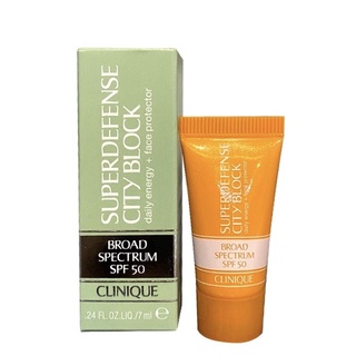 Minisize Kem chống nắng CLINIQUE Super City Block SPF 50 size 7ml
