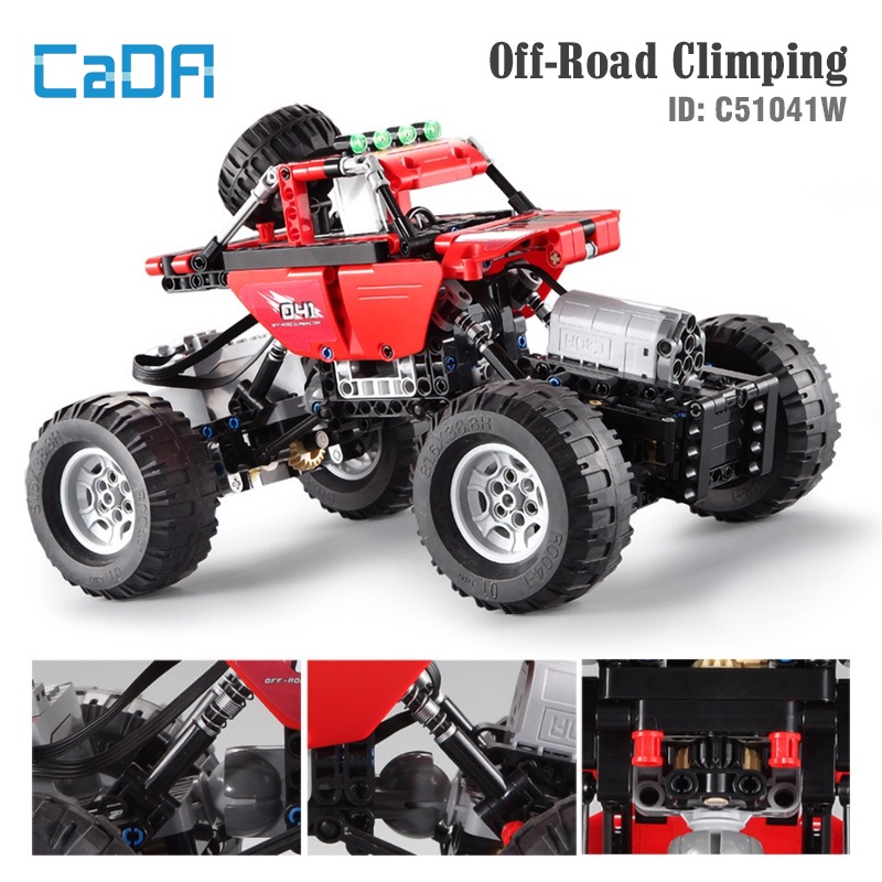 Đồ chơi lắp ráp technic mô hình Xe địa hình Off Road - Cada C51041W có điều khiển từ xa