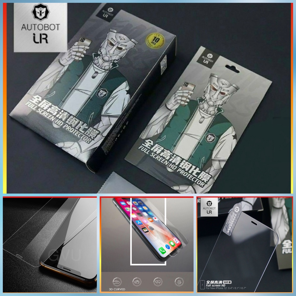 Kính cường lực iphone,cường lực trong suốt,hàng chính hãng autobot,bo viền mài cạnh,dán lên thích ngay.