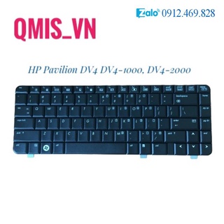 Bàn phím laptop HP Pavilion DV4 DV4-1000, DV4-2000 – DV4 ĐEN