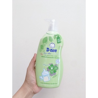 Nước Rửa Bình Sữa Dnee Organic Chai 620ml (Mẫu mới)