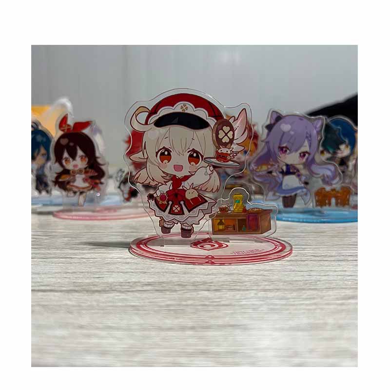 (Mini 2 Mảnh) Mô hình Standee Genshin Impact ver Sweets Paradise QUÁN ĂN acrylic standee game mica chibi