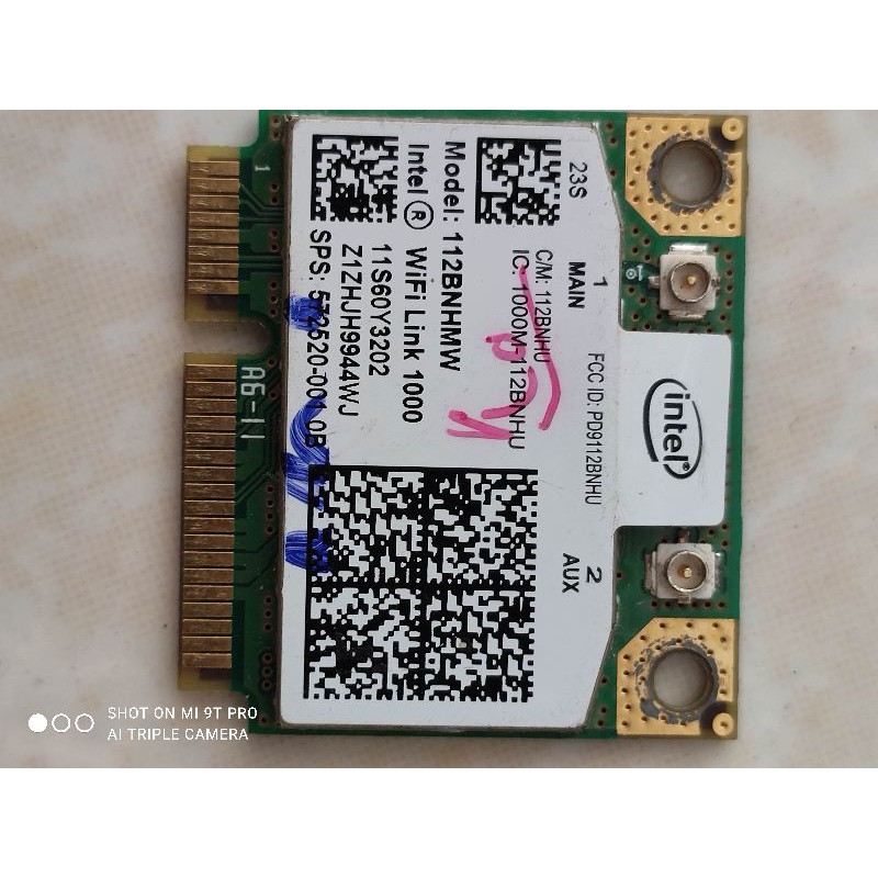 Cạc mạng wifi laptop