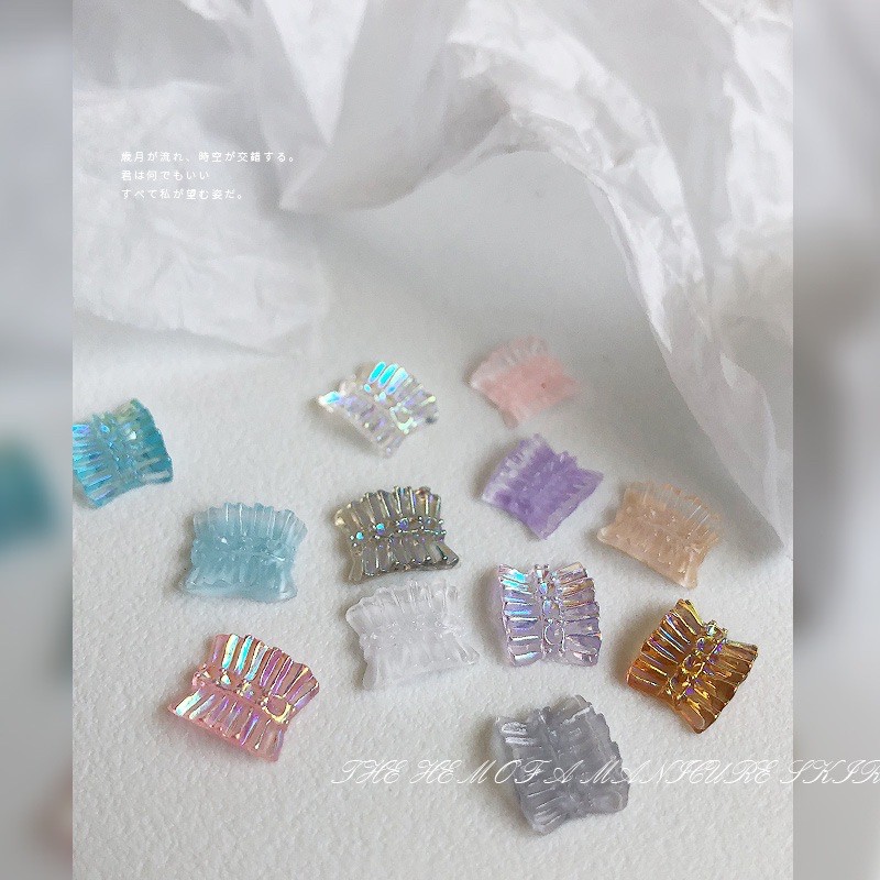 phụ kiện đá hình trang trí móng tay nail mẫu mới