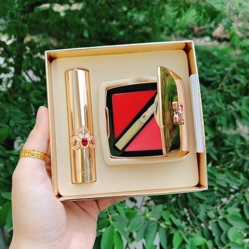 Set son dưỡng Ohui The First màu Red_EBISU COSMETICS