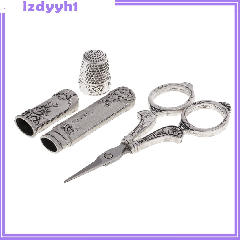 Dụng Cụ Kéo Cắt May Vá Tiện Dụng Phong Cách Châu Âu Cổ Điển