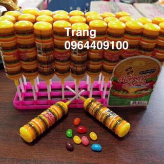 Khay 30 chiếc kẹo hình hambuger