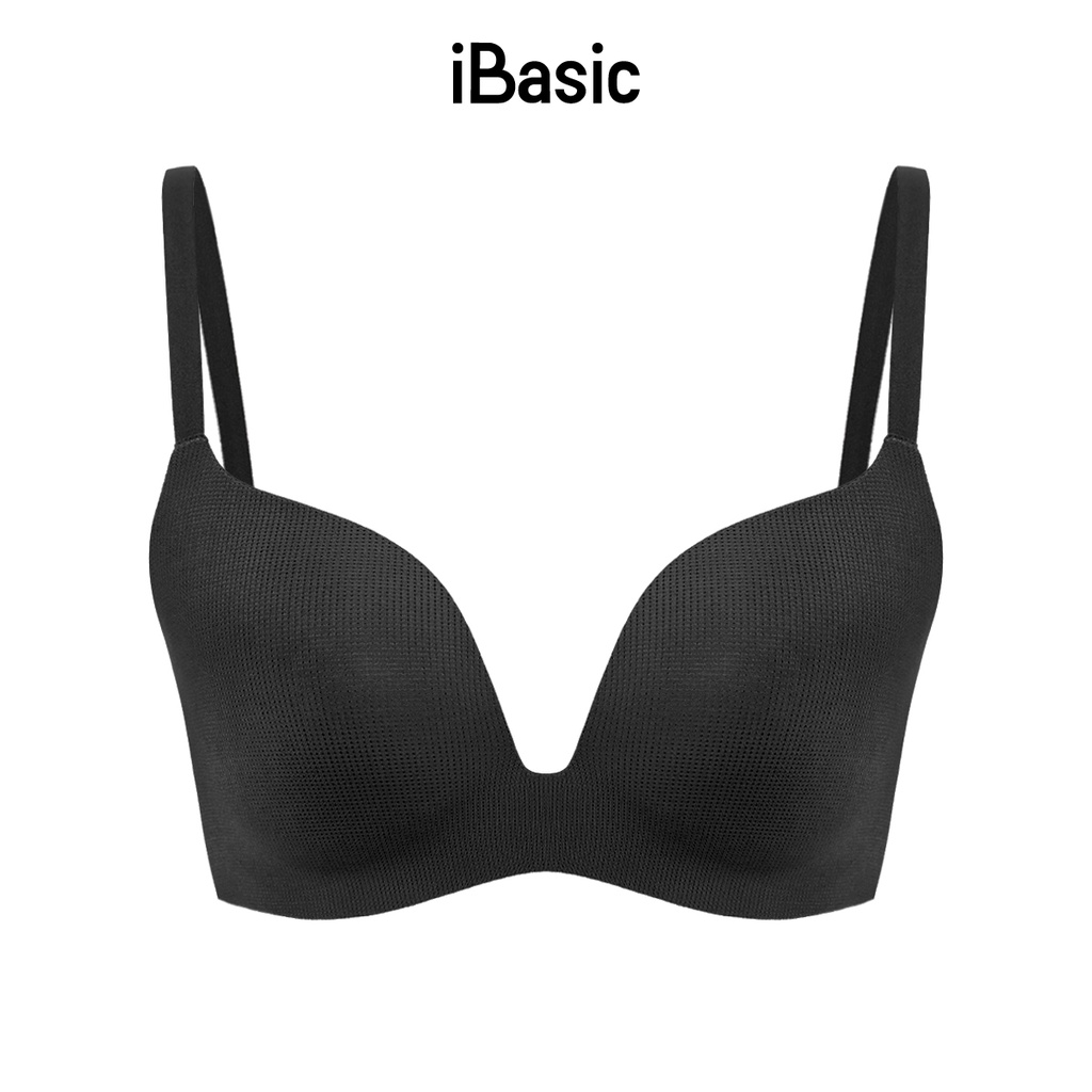 [MUA 2 GIẢM 30% - MUA 3 GIẢM 40%] Áo ngực mút mỏng không đường may cup T-Shirt iBasic BRAW134