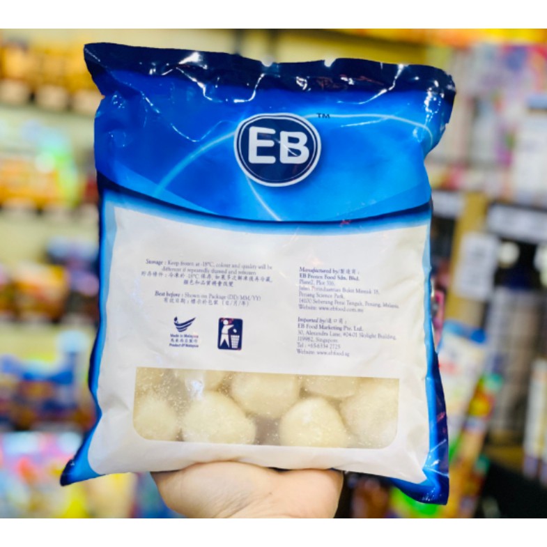 Cá Viên Trắng Cao Cấp Singapore - 1 túi 500G - 25 Viên