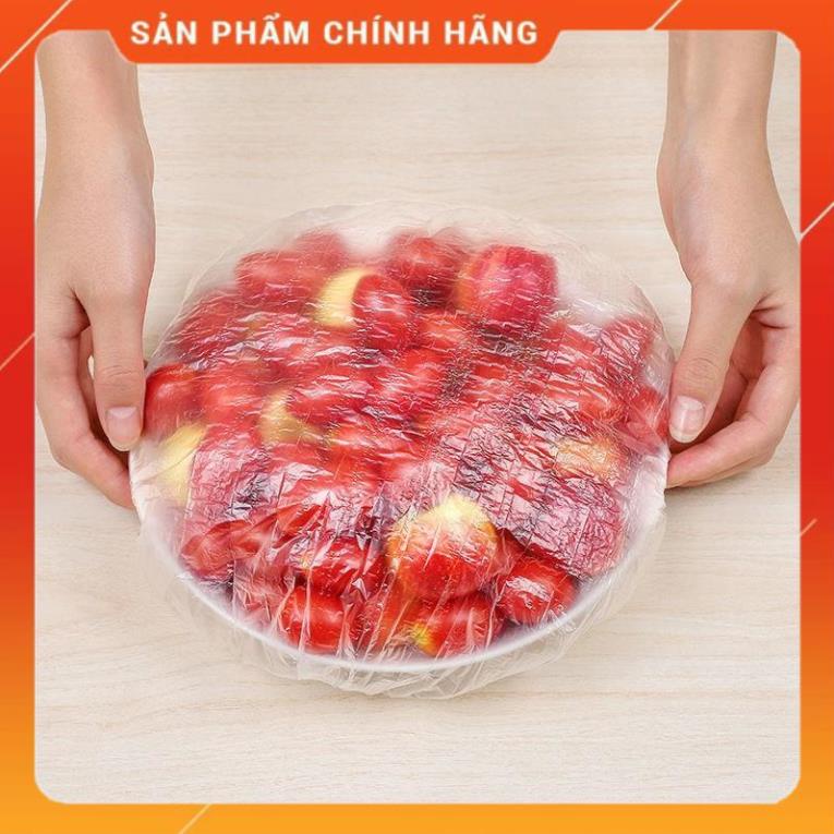 Túi 100 Màng Bọc Bảo Quản Thức Ăn, Thực Phẩm, Để Tủ Lạnh Giữ Được Tươi Ngon Tái Sử Dụng Được