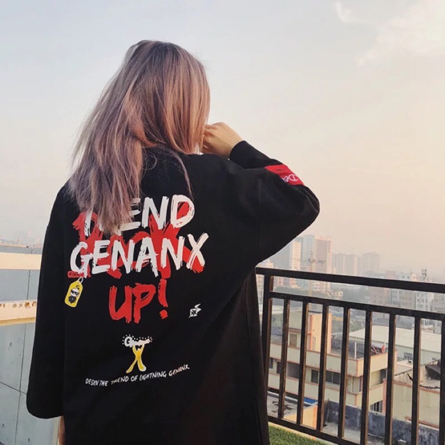 Áo thun tay lỡ unisex
