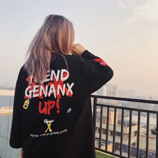 Áo thun tay lỡ unisex