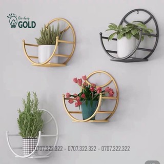 Kệ Sắt Dán Tường, Kệ Trang Chí Hình Bán Nguyệt