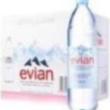 NƯỚC KHOÁNG EVIAN 1250ML     m