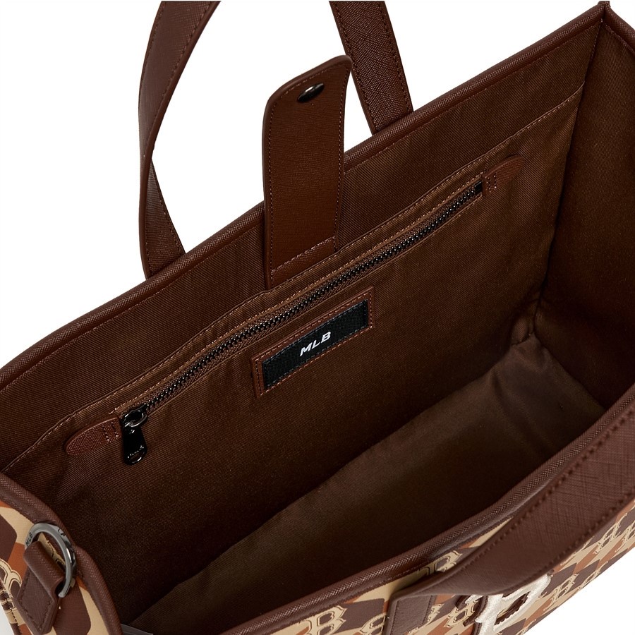 Túi Tote MLB Cube Monogram Tote Bag Size Small Và Medium