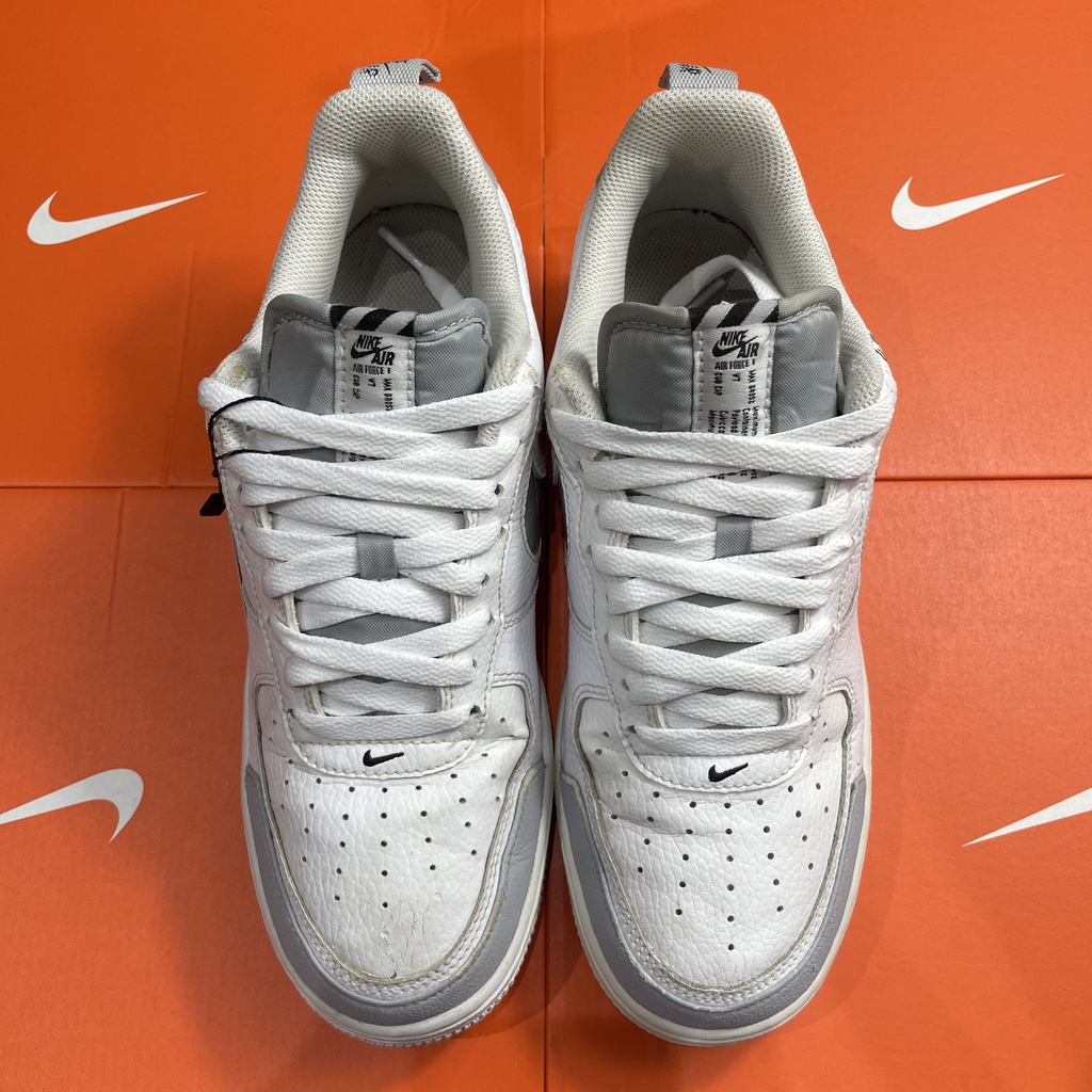 Giày 2hand Nike Air Force 1 Low Under Construction White BQ4421 100 - Giày Cũ Sài Gòn 373